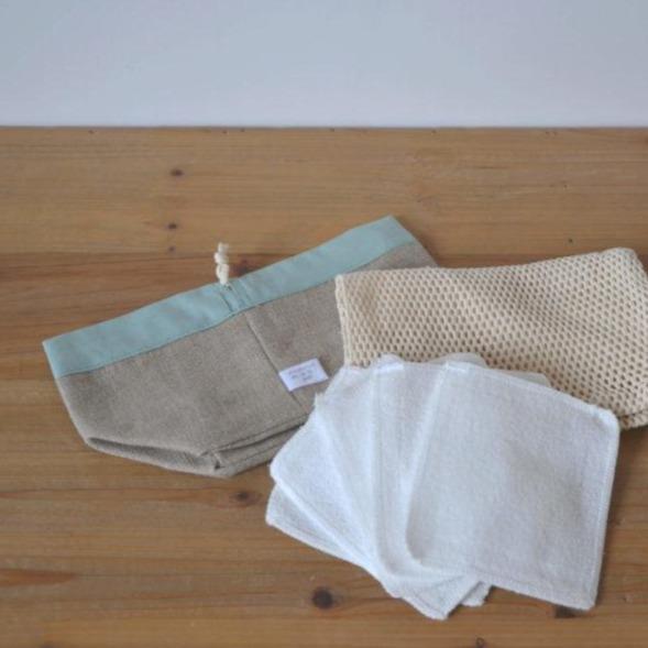 Kit bébé vert d'eau ManaMani vrac-zero-dechet-ecolo-toulouse