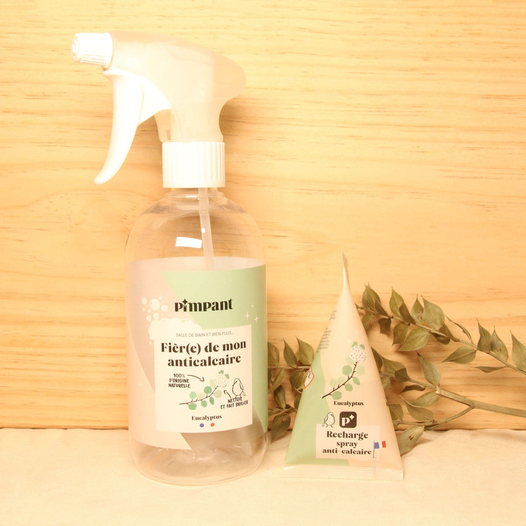 Kit spray "anti-calcaire" - 500mL Pimpant vrac-zero-dechet-ecolo-toulouse