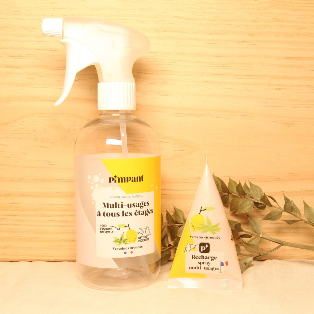 Kit spray "multi-usages" - 500mL Pimpant vrac-zero-dechet-ecolo-toulouse