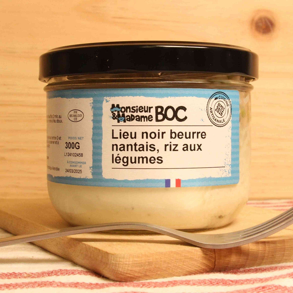 Lieu Noir, Riz aux légumes - 300g La Centrale du Bocal vrac-zero-dechet-ecolo-toulouse