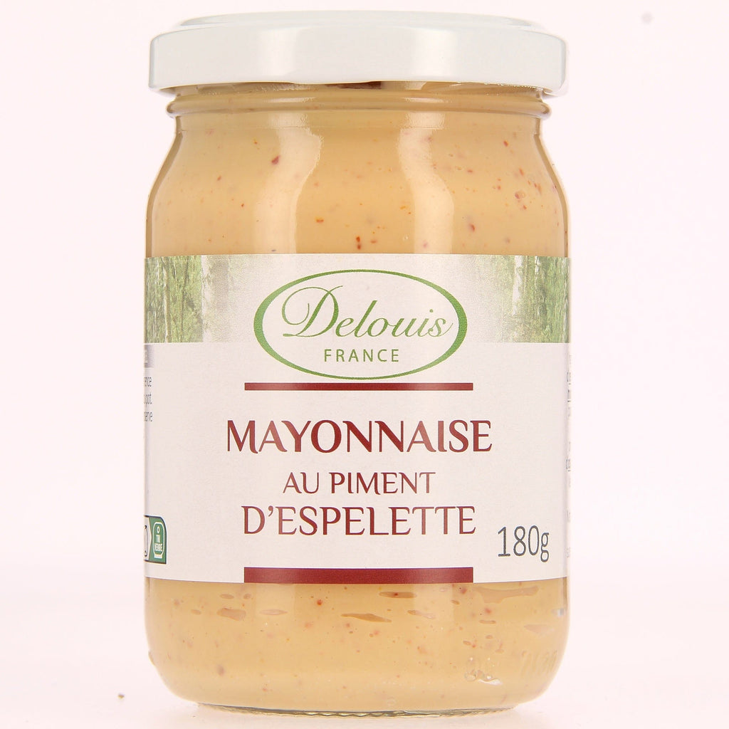 Mayonnaise au piment d'Espelette BIO - 180g Delouis vrac-zero-dechet-ecolo-toulouse