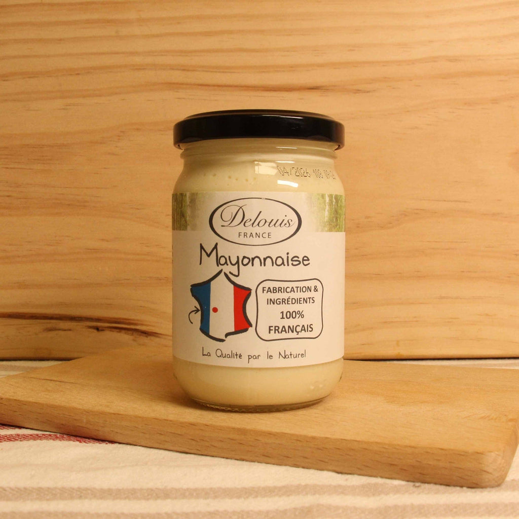 Mayonnaise aux œufs 100% française - 180g Delouis vrac-zero-dechet-ecolo-toulouse