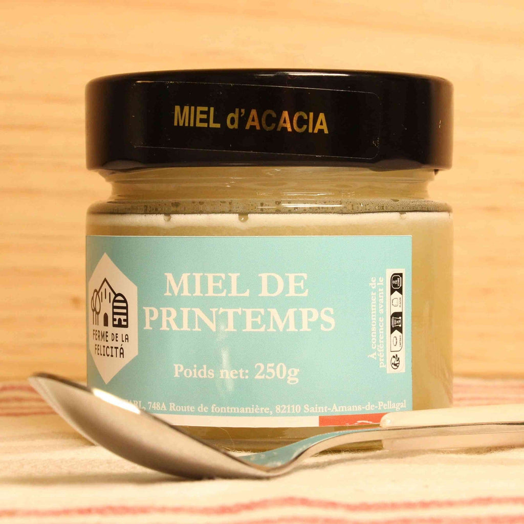 Miel d'acacia - 250g Ferme de la Felicita vrac-zero-dechet-ecolo-toulouse