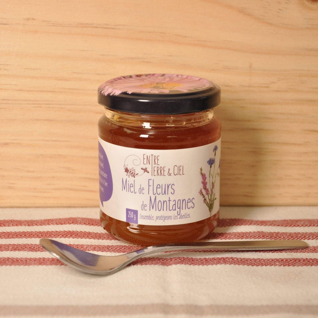 Miel de fleurs de montagne - 250g GAEC entre terre et ciel vrac-zero-dechet-ecolo-toulouse