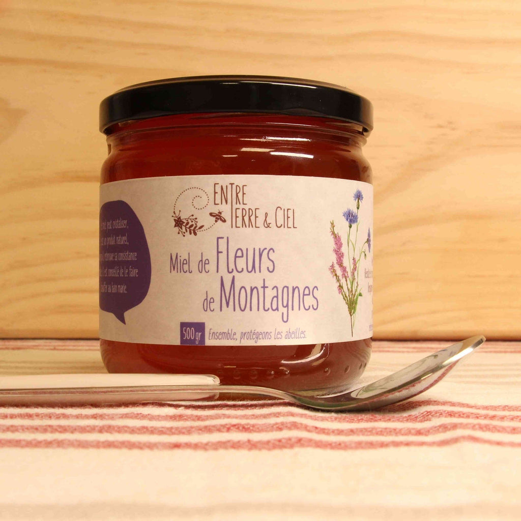 Miel de fleurs de montagne - 500g GAEC entre terre et ciel vrac-zero-dechet-ecolo-toulouse