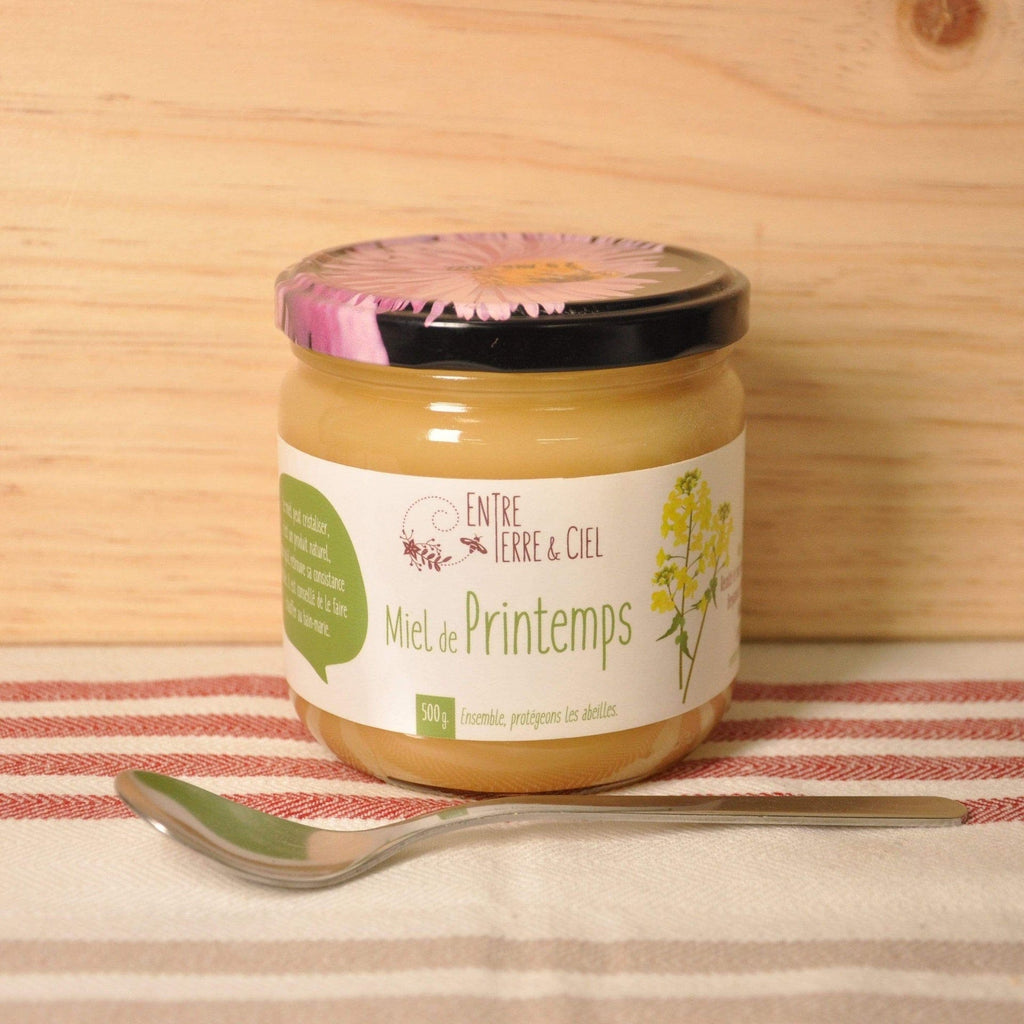 Miel de fleurs de printemps - 500g GAEC entre terre et ciel vrac-zero-dechet-ecolo-toulouse