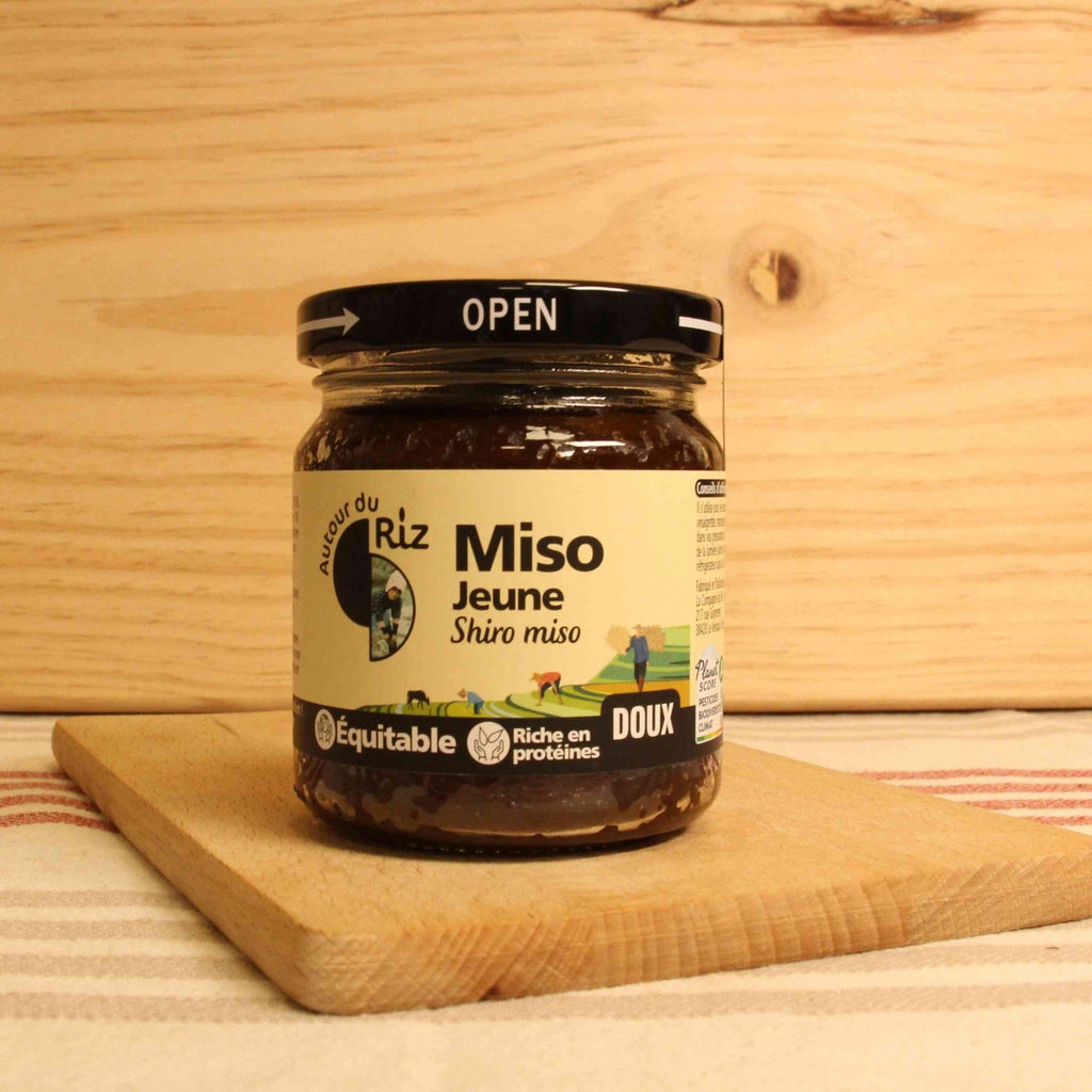 Miso jeune Shiro miso pasteurisé - 200g Autour du riz vrac-zero-dechet-ecolo-toulouse