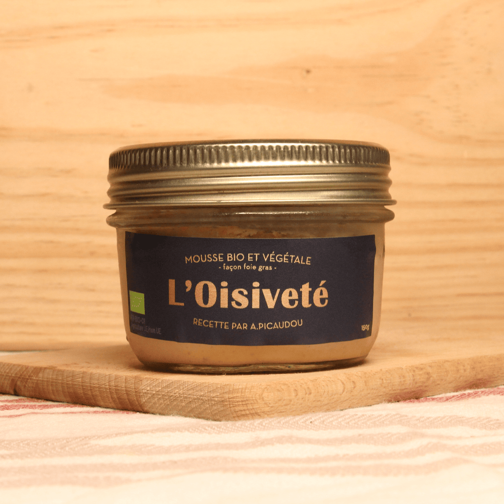 Mousse végétale façon foie gras BIO - 150g L'Oisiveté vrac-zero-dechet-ecolo-toulouse