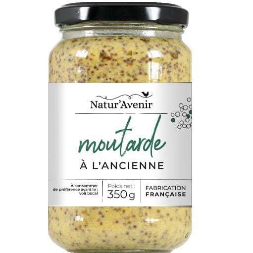 Moutarde à l'ancienne BIO - 350g Natur'Avenir vrac-zero-dechet-ecolo-toulouse