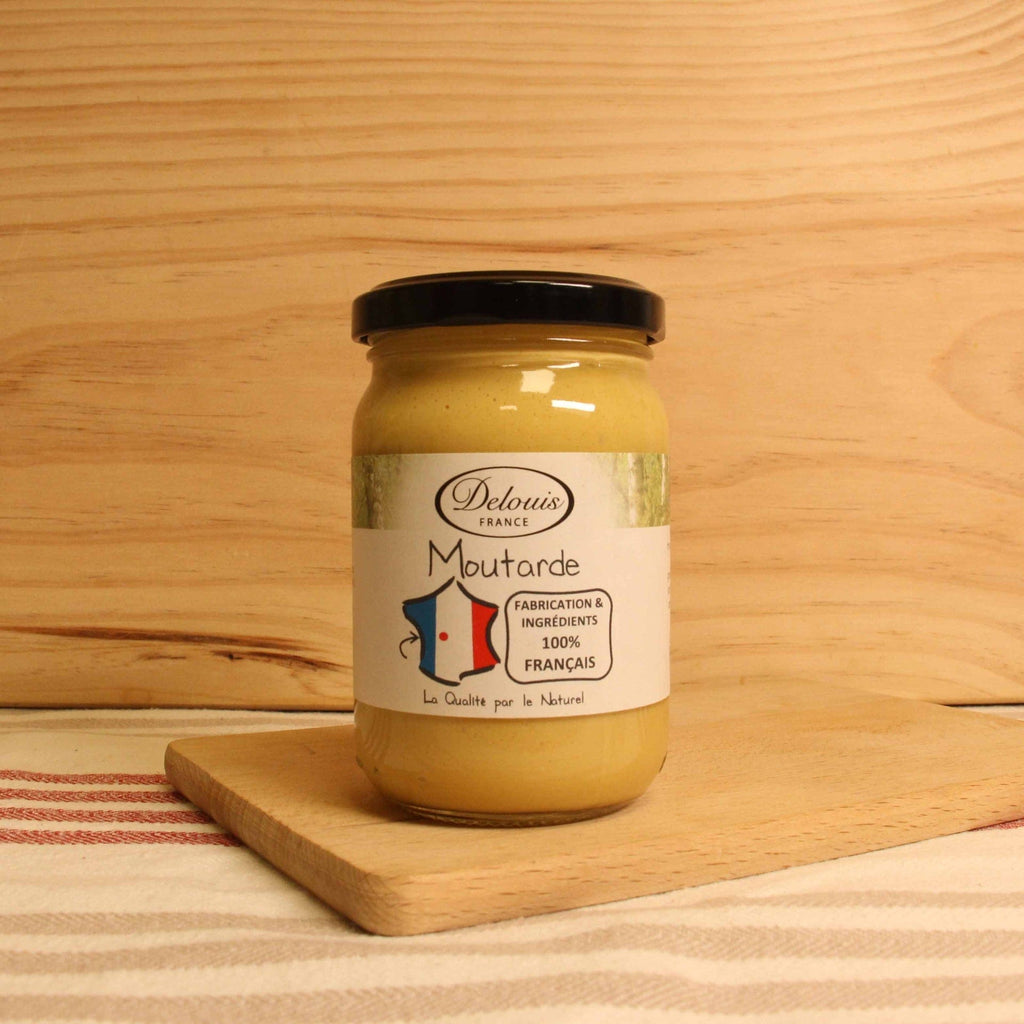 Moutarde de Dijon 100% française - 200g Delouis vrac-zero-dechet-ecolo-toulouse