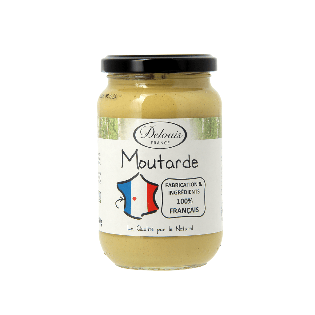 Moutarde de Dijon 100% origine France - 350g Delouis vrac-zero-dechet-ecolo-toulouse