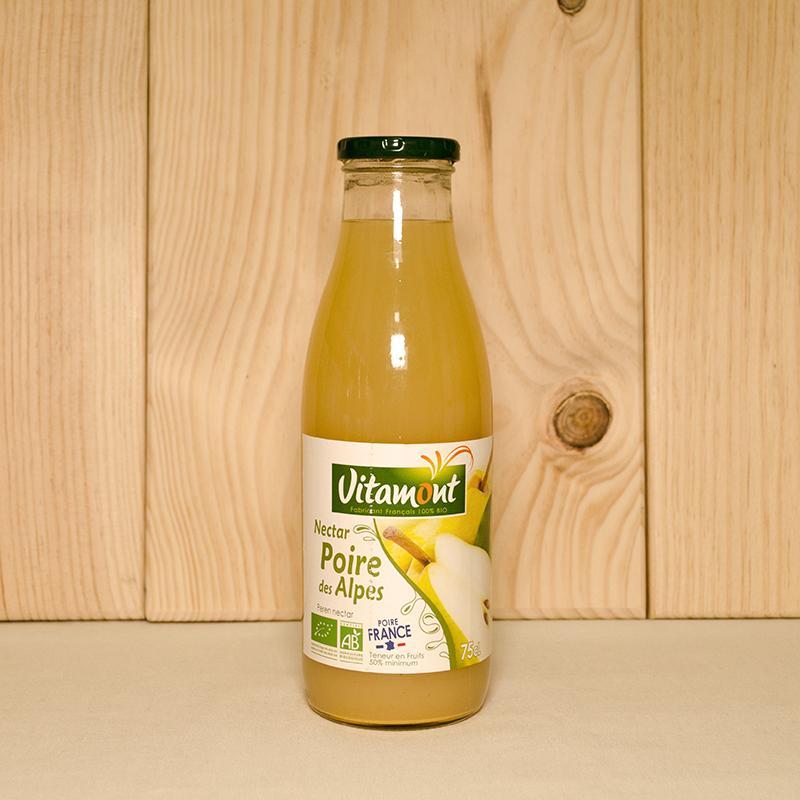 Nectar de poire des Alpes BIO - 75cl - ANTIGASPI Vitamont vrac-zero-dechet-ecolo-toulouse