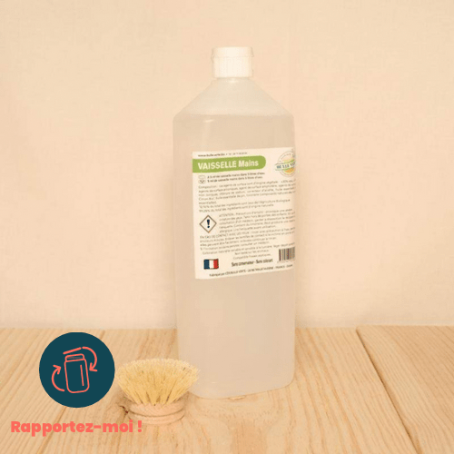 OUBLI Bidon Liquide vaisselle super concentré Pin Citron - 1L Bulle Verte vrac-zero-dechet-ecolo-toulouse