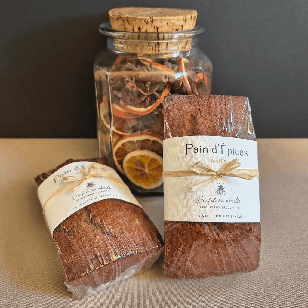Pain d'épices aux Noix - 260g De Fil en Abeille vrac-zero-dechet-ecolo-toulouse