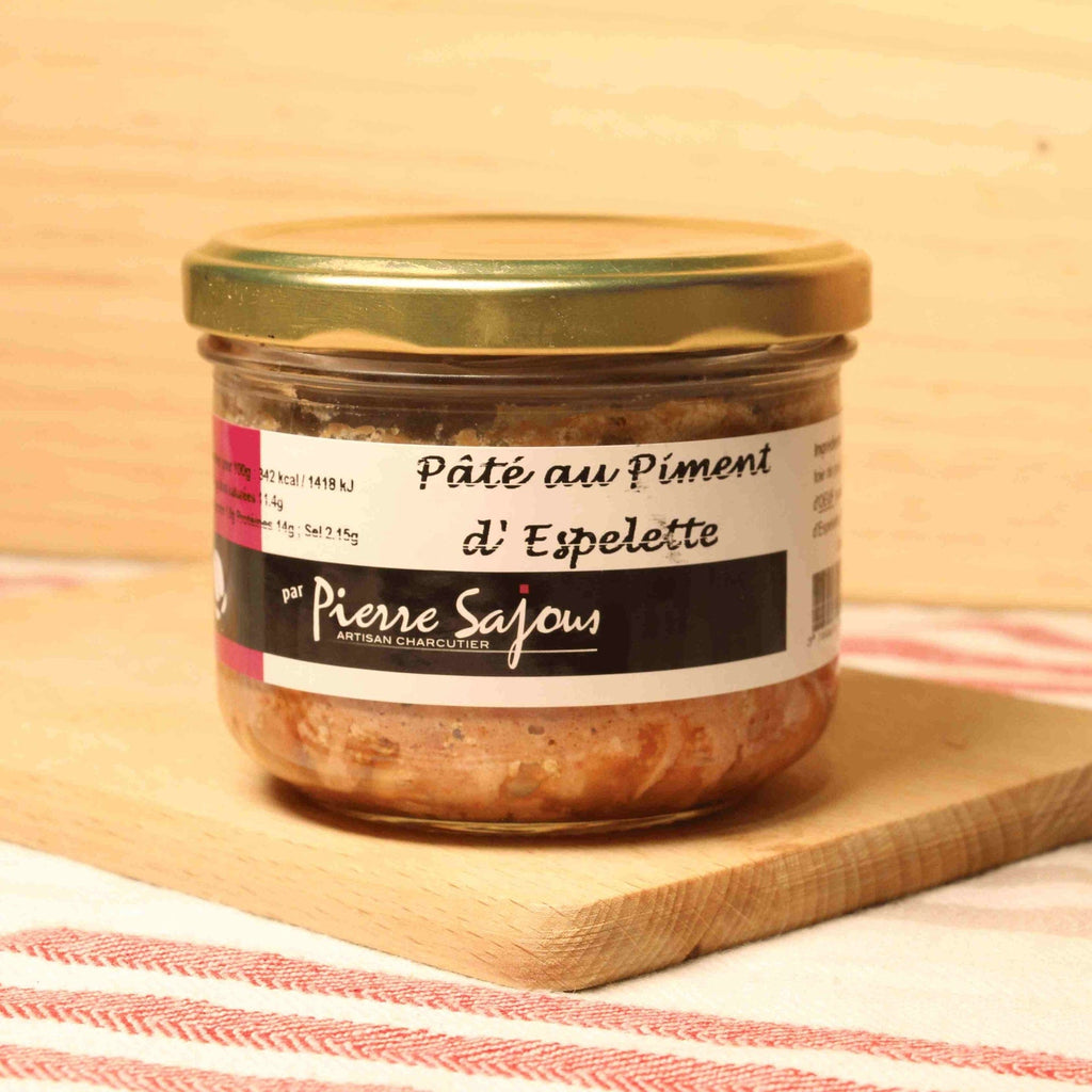 Pâté au piment d’Espelette - 180g Pierre Sajous vrac-zero-dechet-ecolo-toulouse