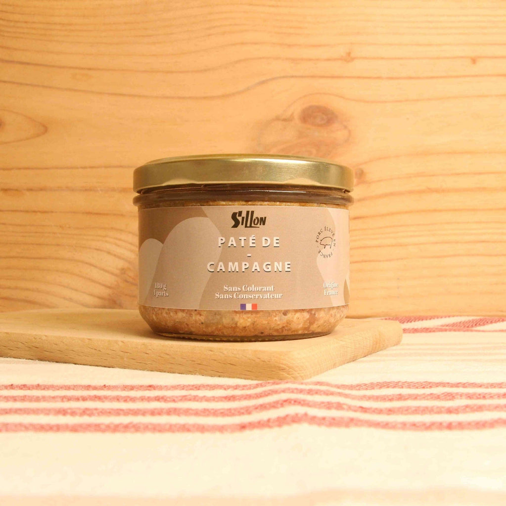 Pâté de campagne - 180g Conserverie Sillon vrac-zero-dechet-ecolo-toulouse