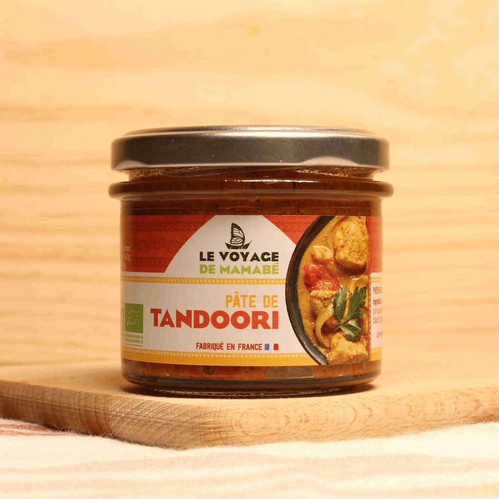 Pâte de curry Tandoori BIO - 105g Le voyage de Mamabé vrac-zero-dechet-ecolo-toulouse