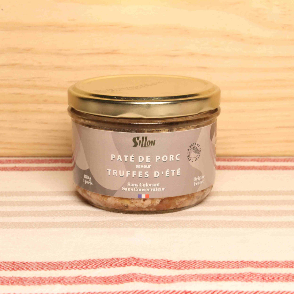 Pâté saveur truffes d'été  - 180g Conserverie Sillon vrac-zero-dechet-ecolo-toulouse