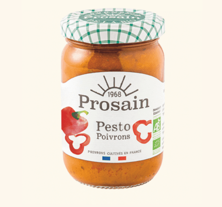 Pesto aux poivrons BIO - 185g Prosain vrac-zero-dechet-ecolo-toulouse