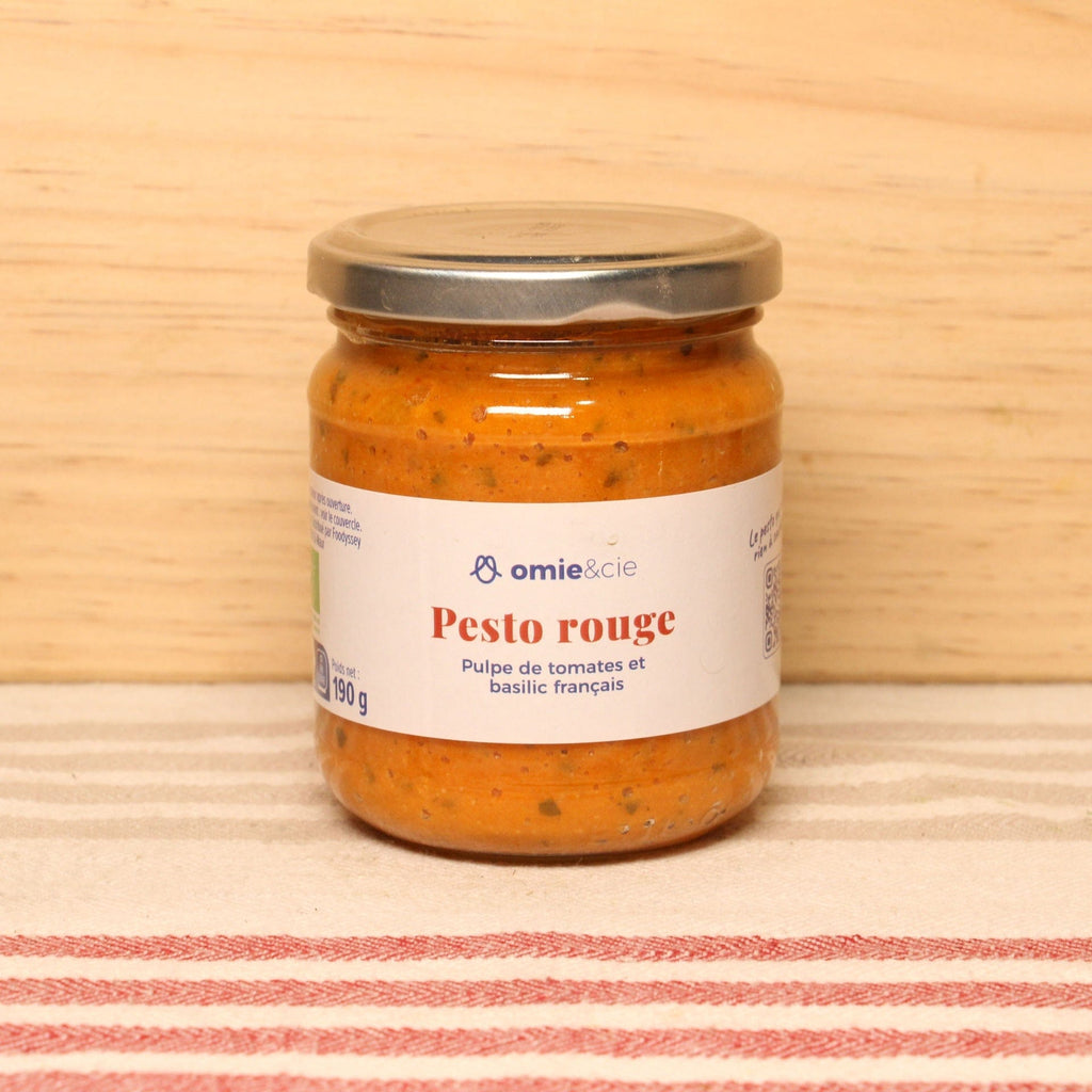 Pesto rouge Bio - 190g Omie vrac-zero-dechet-ecolo-toulouse