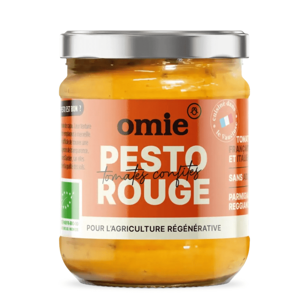 Pesto rouge BIO - 190g Omie vrac-zero-dechet-ecolo-toulouse