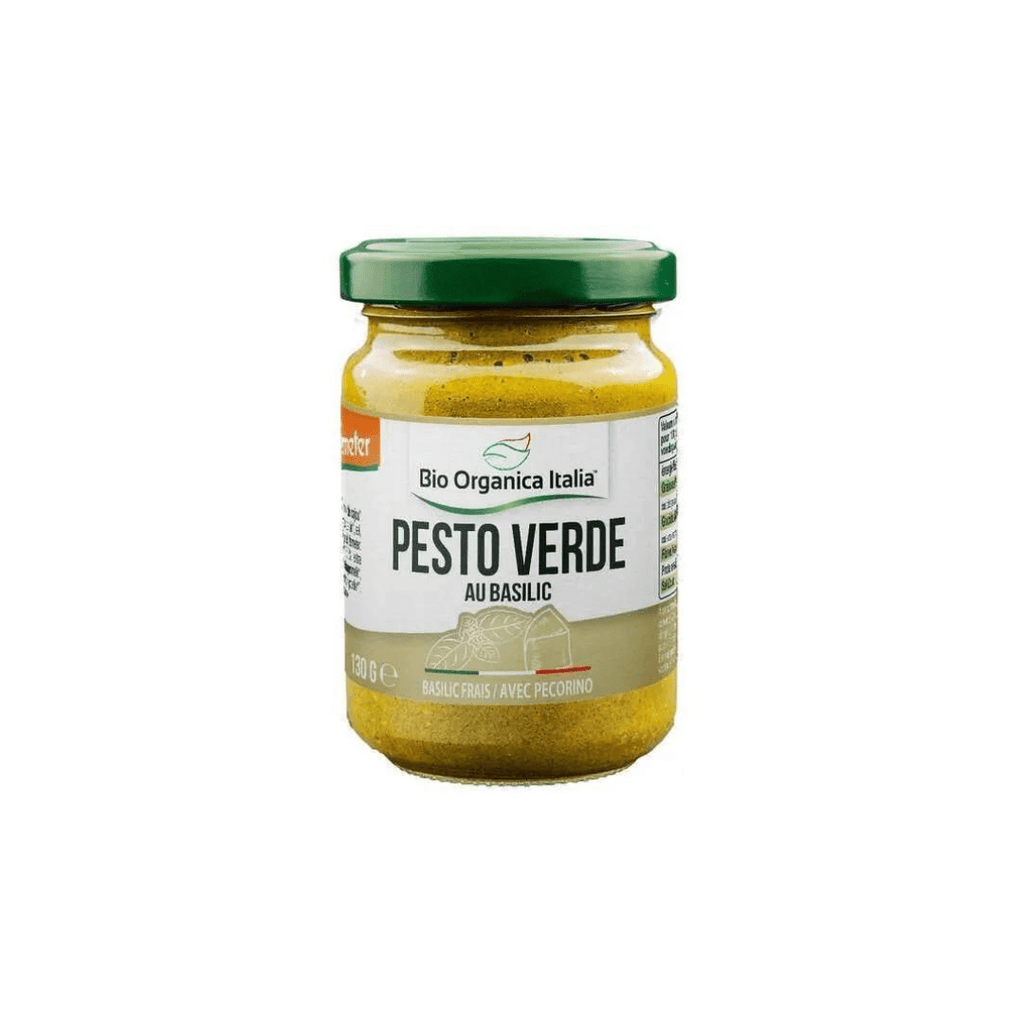 Pesto vert au fromage BIO - 130g Bio Organica Italia vrac-zero-dechet-ecolo-toulouse