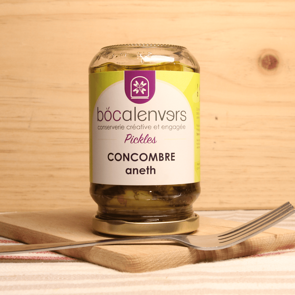 Pickles Concombre Aneth - 180g Bocalenvers vrac-zero-dechet-ecolo-toulouse