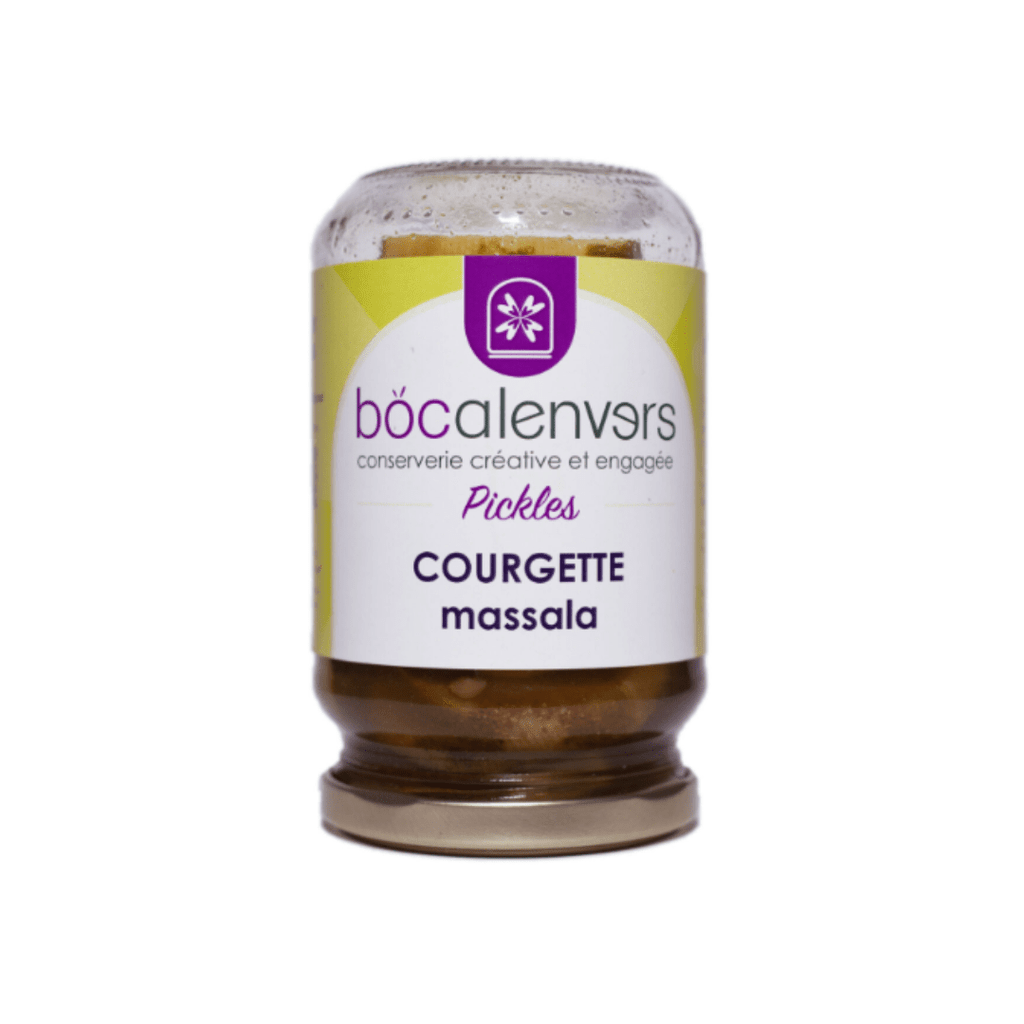 Pickles Courgette Masala - 170g net égoutté Bocalenvers vrac-zero-dechet-ecolo-toulouse