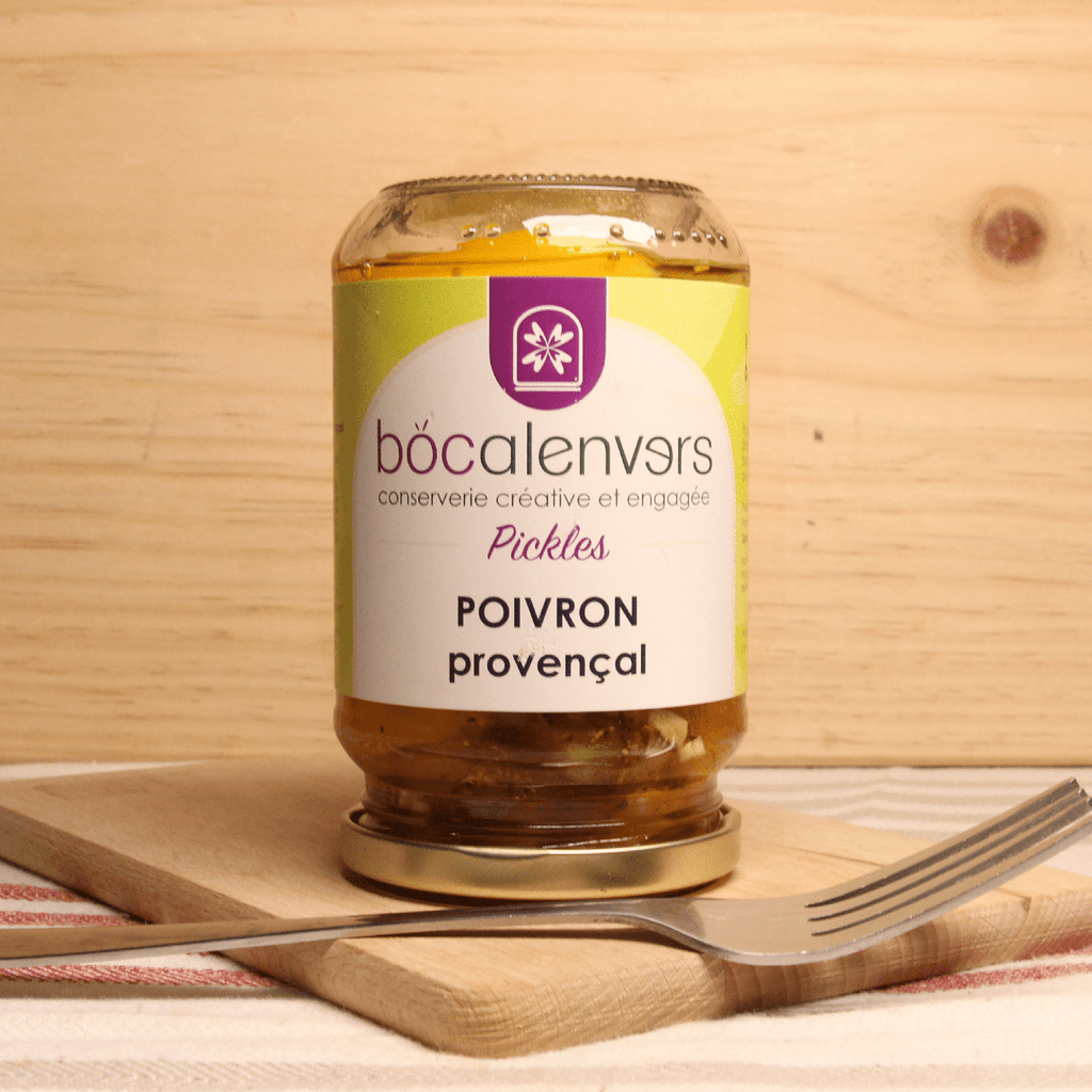 Pickles Poivron Provençal - 180g - ANTIGASPI Bocalenvers vrac-zero-dechet-ecolo-toulouse