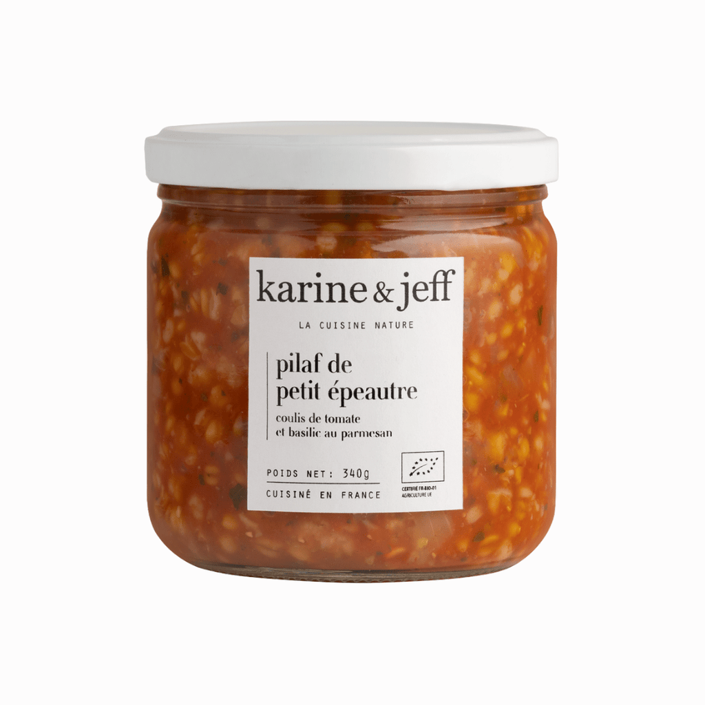 Pilaf de petit épeautre - coulis de tomate - 340g Karine & Jeff vrac-zero-dechet-ecolo-toulouse