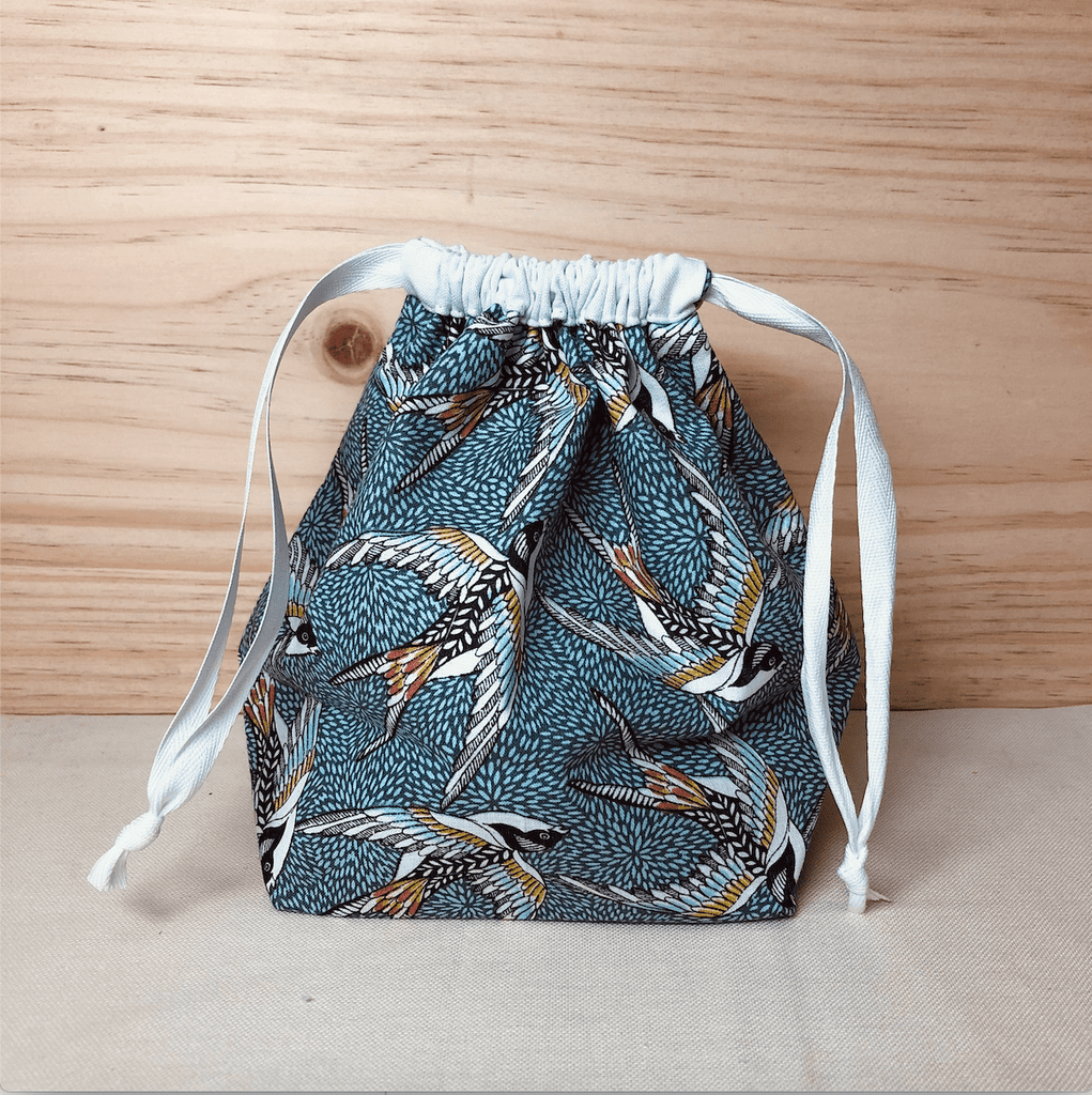 Pochette cadeau "Envol" bleu ciel Joli Tintamarre vrac-zero-dechet-ecolo-toulouse