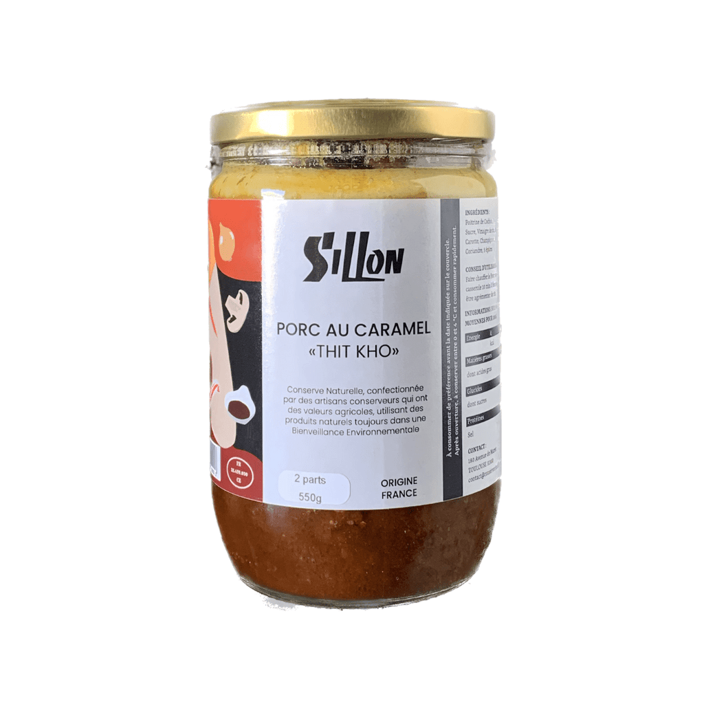 Porc au caramel Thit kho - 560g Conserverie Sillon vrac-zero-dechet-ecolo-toulouse