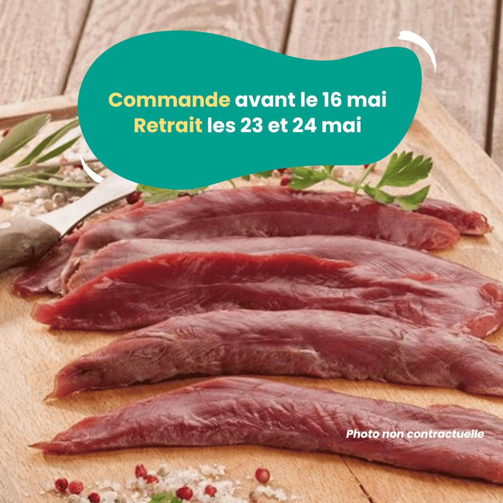 PRÉCOMMANDE Aiguillettes de canard (500g) Domaine des Tuileries vrac-zero-dechet-ecolo-toulouse