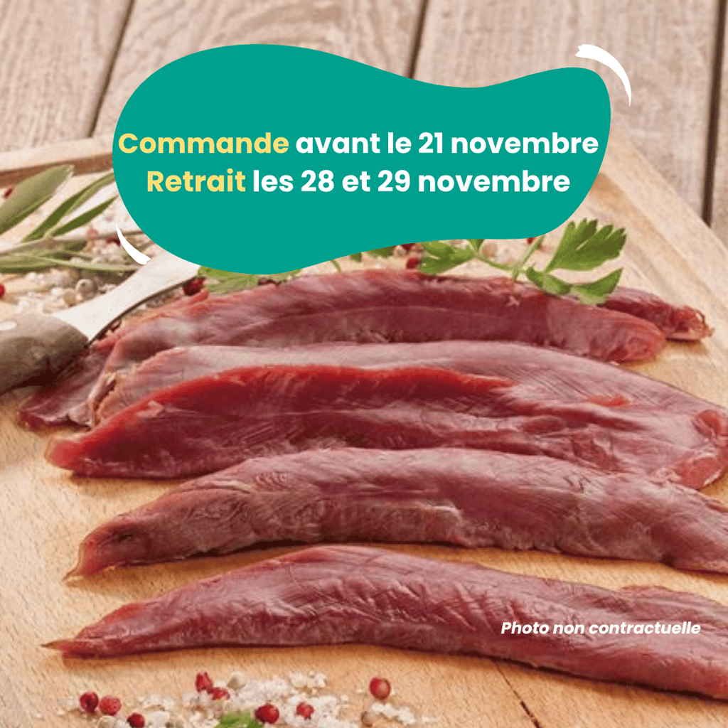 PRÉCOMMANDE Aiguillettes de canard (500g) Domaine des Tuileries vrac-zero-dechet-ecolo-toulouse