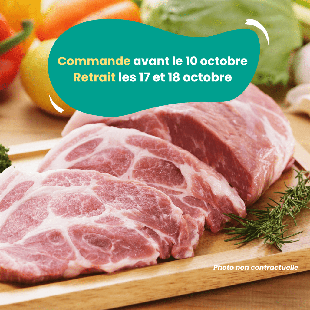 PRÉCOMMANDE AVEC ACOMPTE Filet mignon de Porc (900g à 1,3kg) Domaine des Tuileries vrac-zero-dechet-ecolo-toulouse