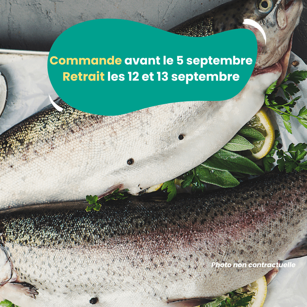 PRÉCOMMANDE AVEC ACOMPTE - Truites à chair rose (460 à 500g) PSS31 vrac-zero-dechet-ecolo-toulouse
