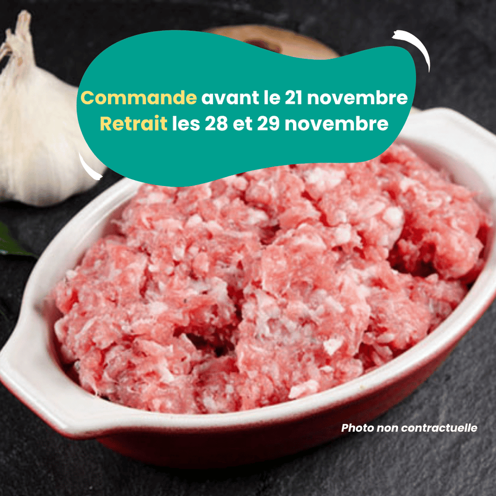 PRÉCOMMANDE Chair à saucisse (1kg) Domaine des Tuileries vrac-zero-dechet-ecolo-toulouse