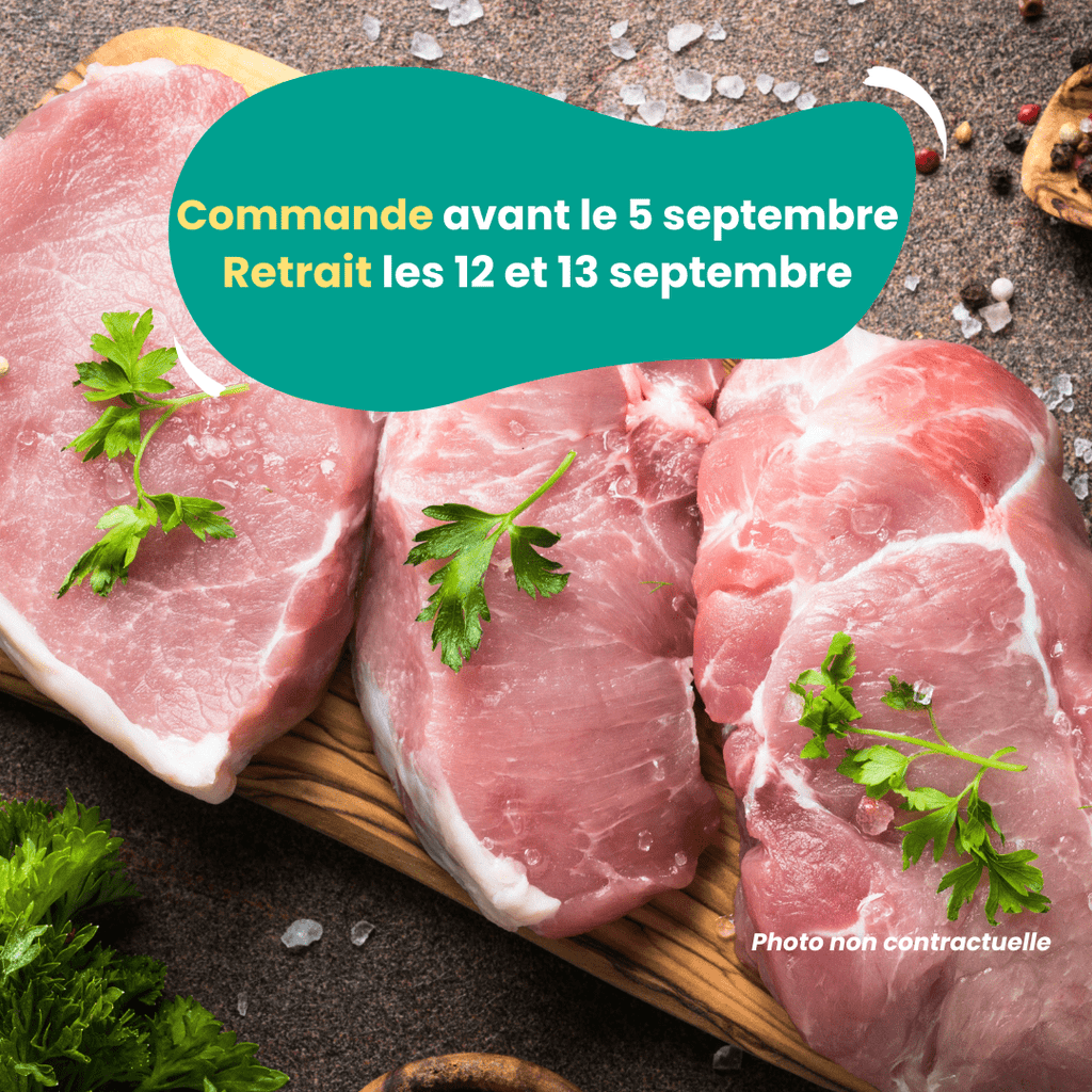 PRÉCOMMANDE Le colis de Porc (3kg) Domaine des Tuileries vrac-zero-dechet-ecolo-toulouse