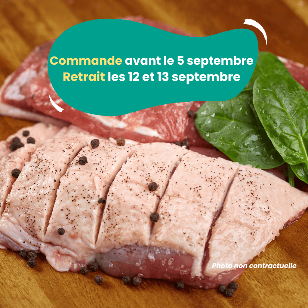 PRÉCOMMANDE Magret de canard (à l'unité) Domaine des Tuileries vrac-zero-dechet-ecolo-toulouse