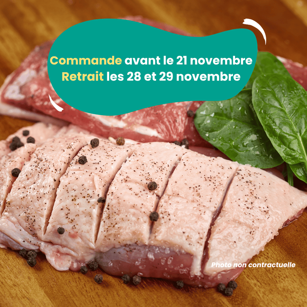 PRÉCOMMANDE Magret de canard (à l'unité) Domaine des Tuileries vrac-zero-dechet-ecolo-toulouse