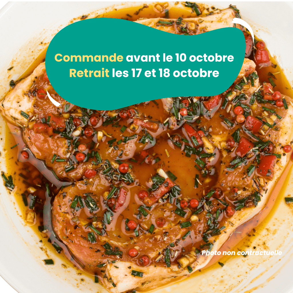 PRÉCOMMANDE Marinade de Porc (1kg) Domaine des Tuileries vrac-zero-dechet-ecolo-toulouse