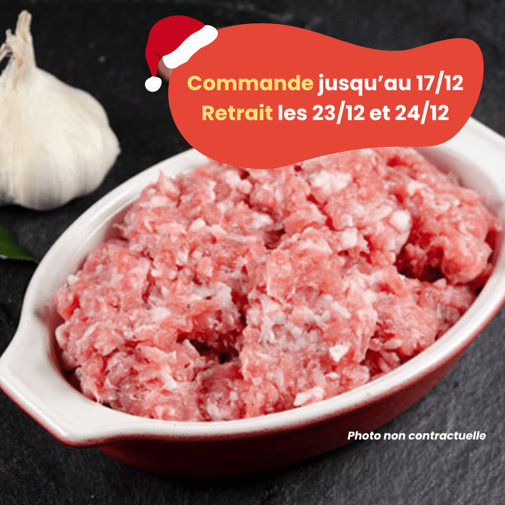 PRÉCOMMANDE Noël - Chair à saucisse (1kg) Domaine des Tuileries vrac-zero-dechet-ecolo-toulouse
