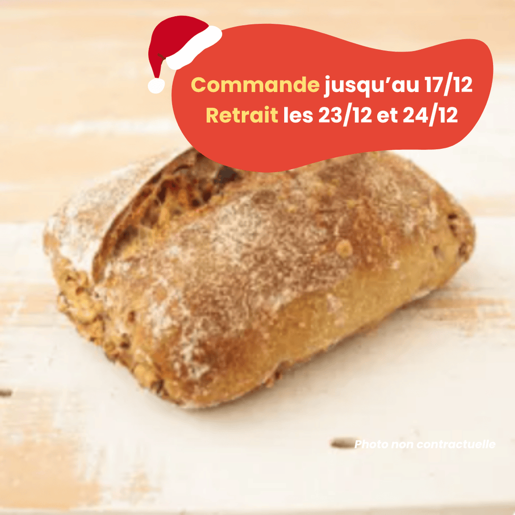 PRÉCOMMANDE Noël - Petit pavé aux noix BIO - 250g Les Frères Chapelier vrac-zero-dechet-ecolo-toulouse