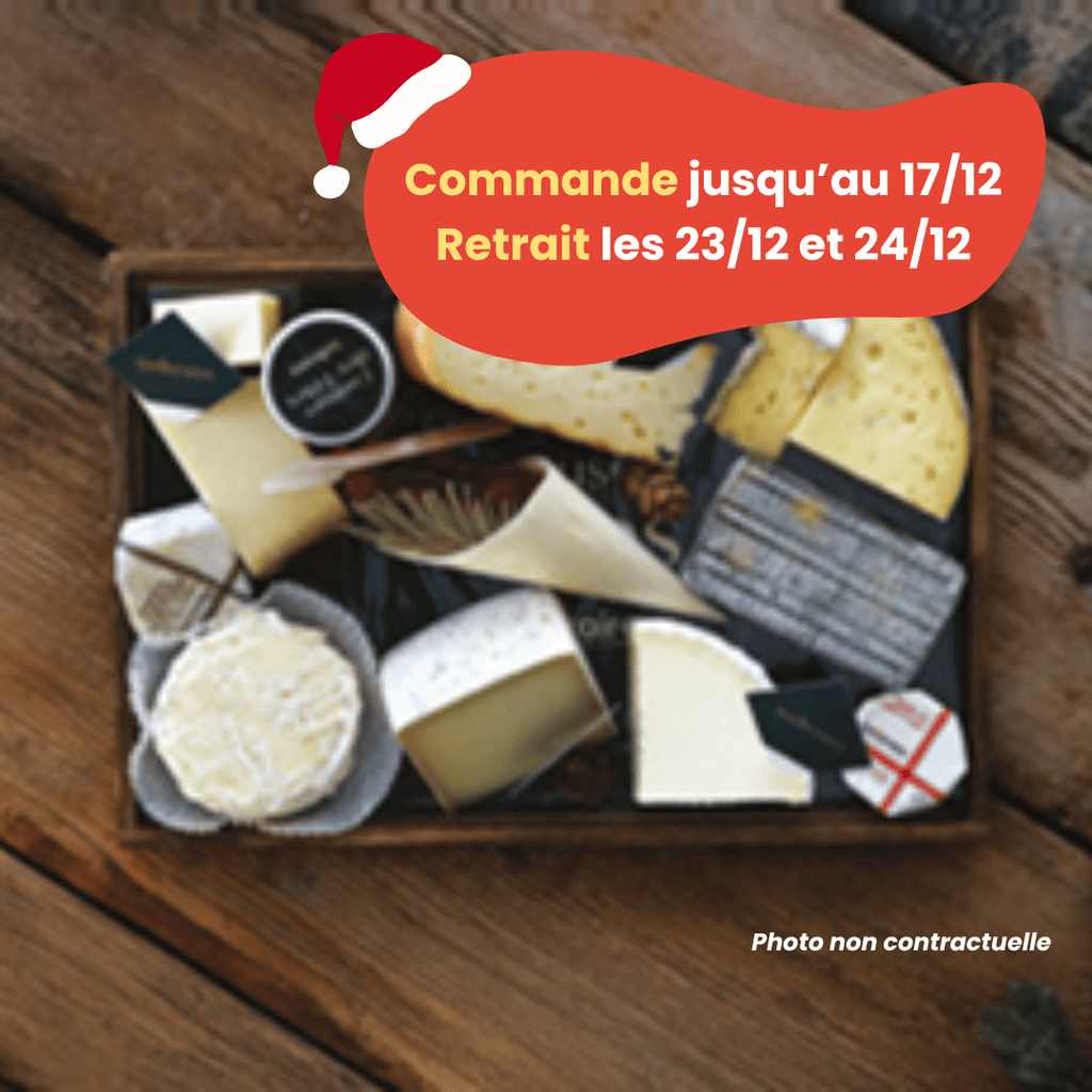 PRÉCOMMANDE Noël - Plateau de fromages 6/8 pers. Beillevaire vrac-zero-dechet-ecolo-toulouse