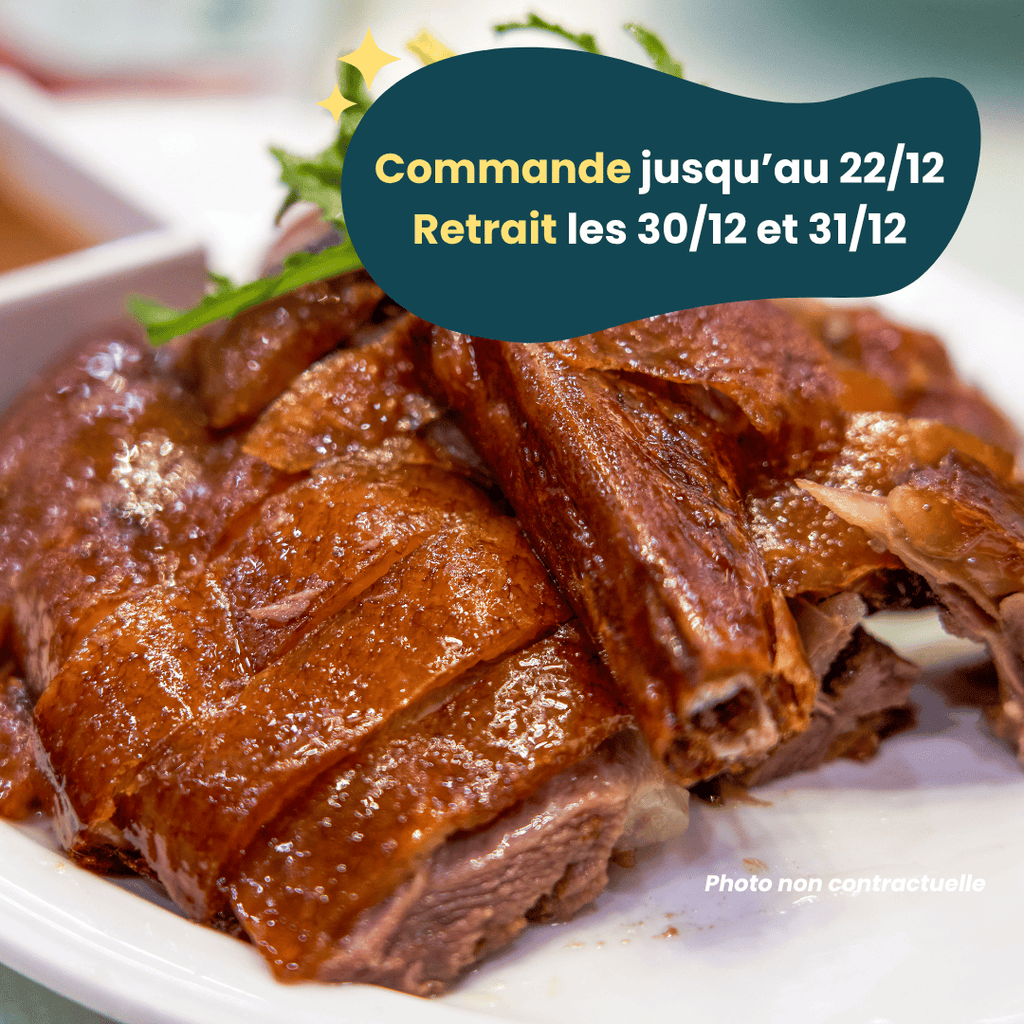 PRÉCOMMANDE Nouvel An - ACOMPTE - Rôti d'un magret de Canard au foie gras (450 à 650g) Domaine des Tuileries vrac-zero-dechet-ecolo-toulouse