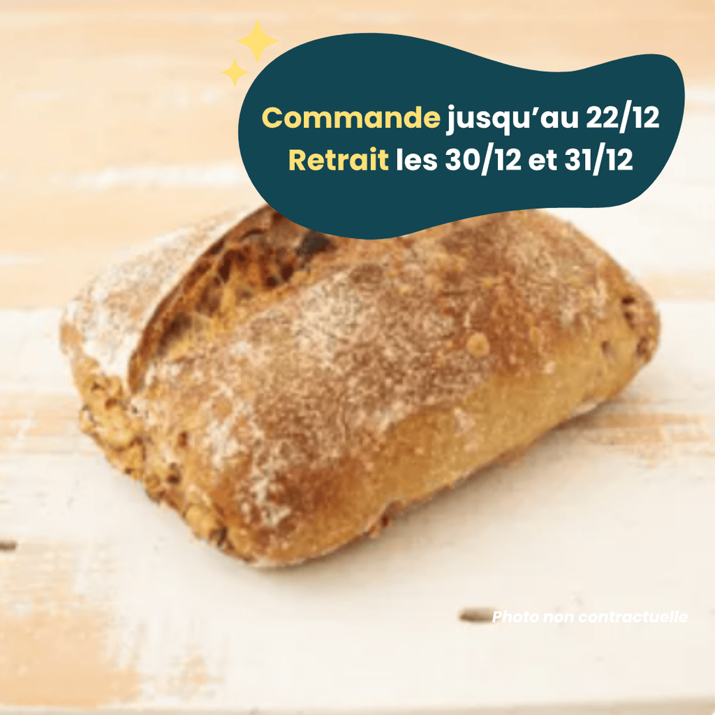 PRÉCOMMANDE Nouvel An - Petit pavé aux noix BIO - 250g Les Frères Chapelier vrac-zero-dechet-ecolo-toulouse