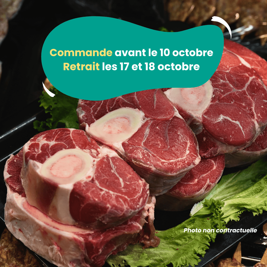 PRÉCOMMANDE Osso bucco de Veau (1kg) Domaine des Tuileries vrac-zero-dechet-ecolo-toulouse