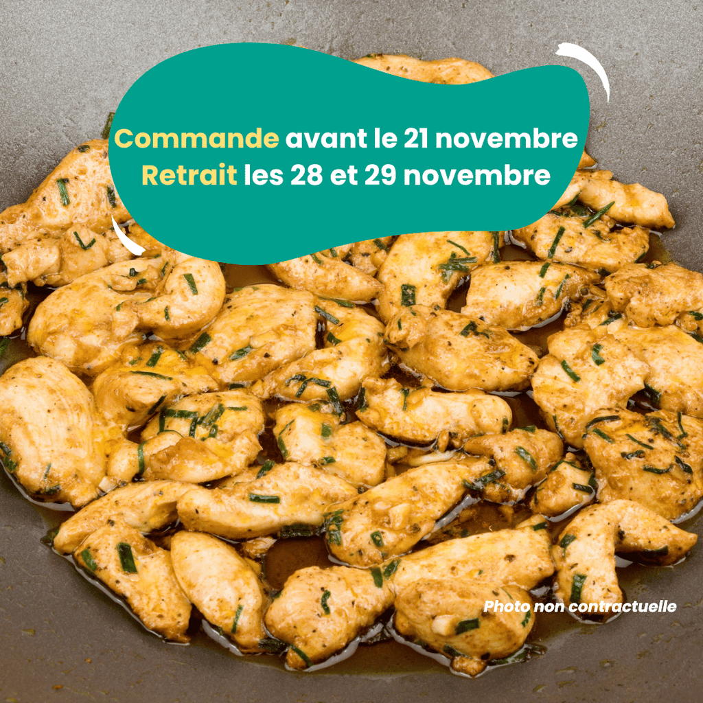 PRÉCOMMANDE Poulet plancha (1kg) Domaine des Tuileries vrac-zero-dechet-ecolo-toulouse