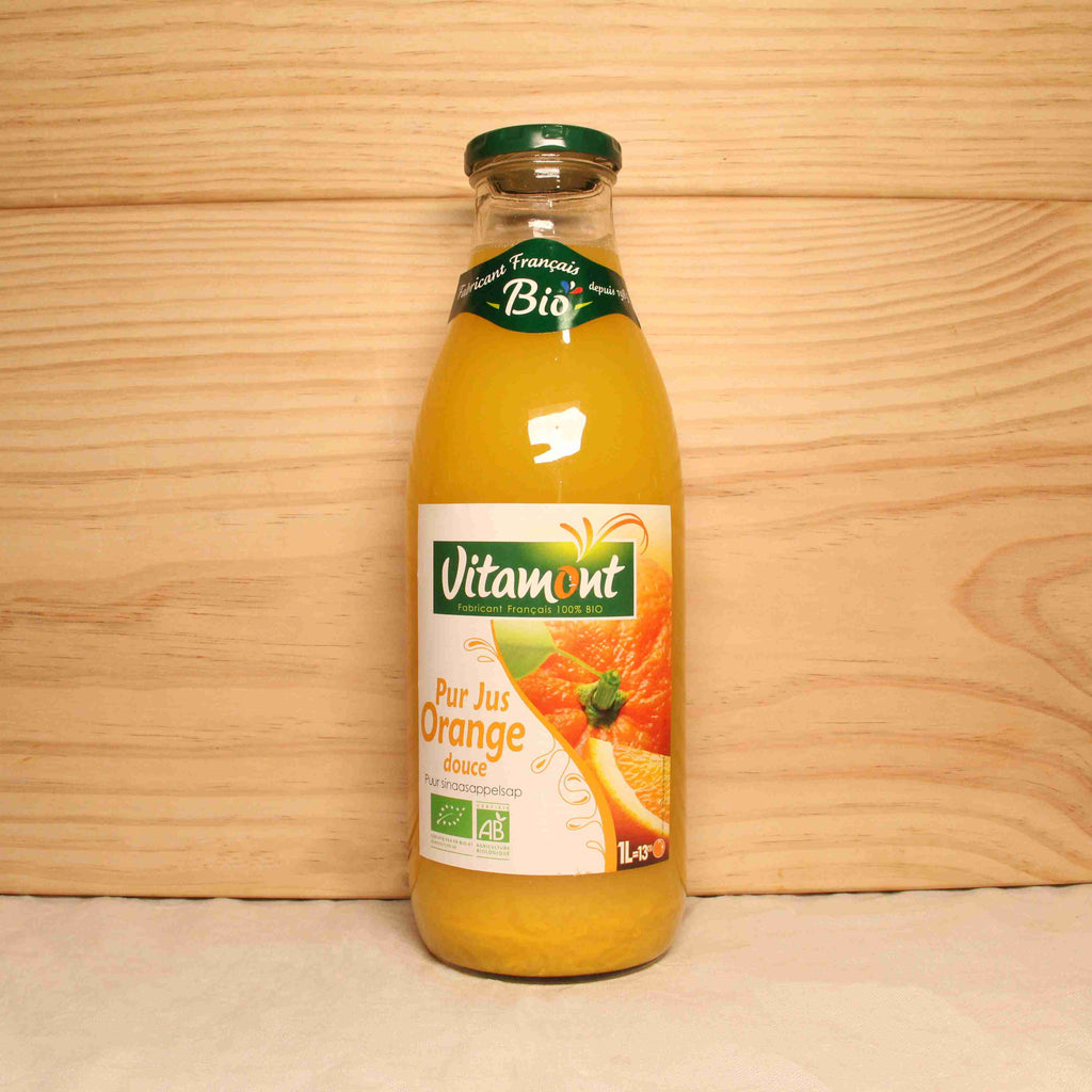 Pur jus d'orange de Grèce BIO - 1L Vitamont vrac-zero-dechet-ecolo-toulouse