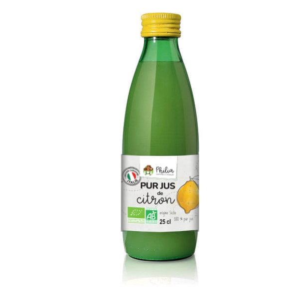 Pur jus de citron BIO - 25cl Philia vrac-zero-dechet-ecolo-toulouse